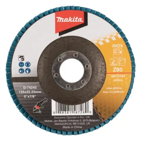 Nedsatt pris Makita D-74245 Lamellslipskiva